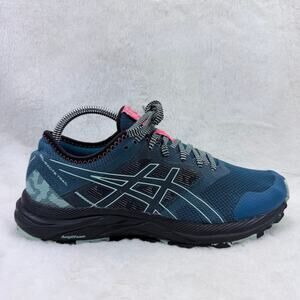 ASICS Gel Excite Trail Womens Running Shoes Blue Black Pink 8.5 1012B051 Trail
